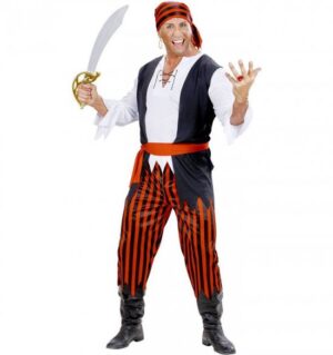 Caribbisk Pirat Kostume