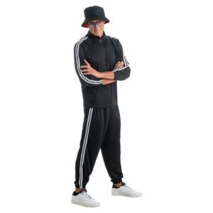 90'er Rapper Kostume Sort