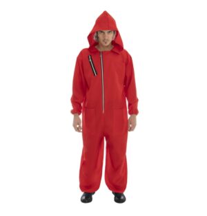 Casa de Papel Rød Heldragt Kostume