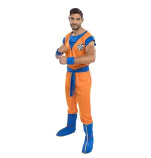 Dragon Ball ZÂ® Goku Kostume Orange/Blå