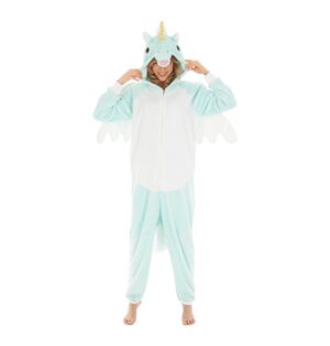 Enhjørning Onesie Kostume