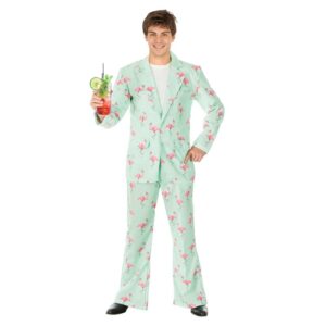 Flamingo Jakkesæt Kostume