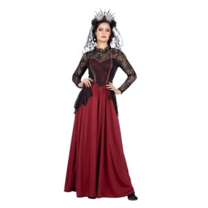 Gotisk Barok Kjole Kostume