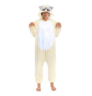 Grumpy Kat Onesie Kostume