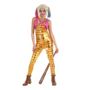 Harley Quinn Kostume Guld