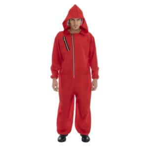 Casa de Papel Rød Heldragt Kostume