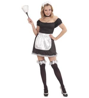 Fransk Stuepige Babe Kostume