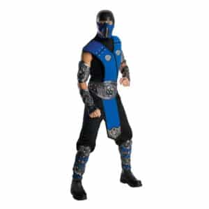 Mortal KombatÂ® Sub-Zero Kostume Blå