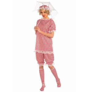 Retro Badepige Kostume