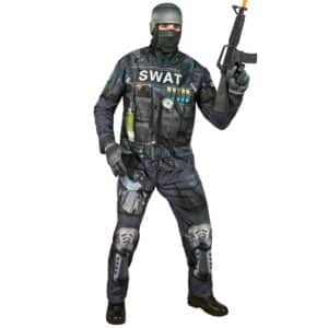 SWAT Kostume Sort/Blå