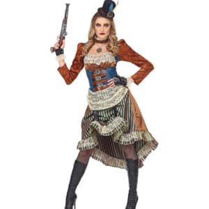 Viktoriansk Steampunk Kostume