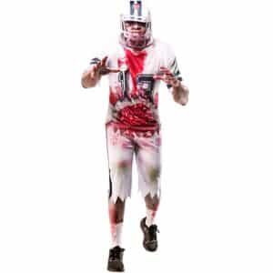 Zombie Amerikansk Fodboldspiller Kostume
