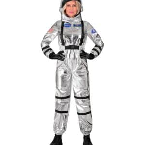 Astronaut Kostume Sølv