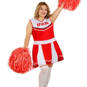 Cheerleader Kostume Plussize