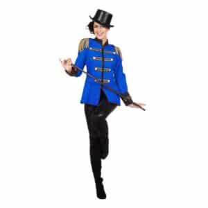 Cirkusdirektør Jakke Kostume Blå