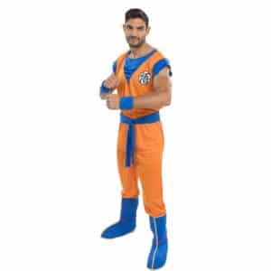 Dragon Ball ZÂ® Goku Kostume Orange/Blå