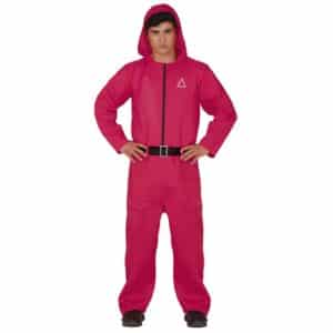 Gamer Spilvagt Kostume Pink
