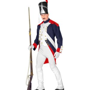 Historisk Fransk Uniform Kostume