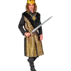 Middelalder Konge Kostume Guld