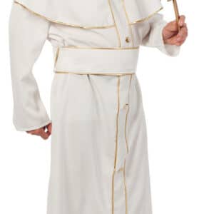 Pave Kostume Hvid/Guld