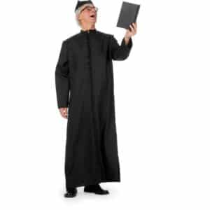 Præst Kostume Sort