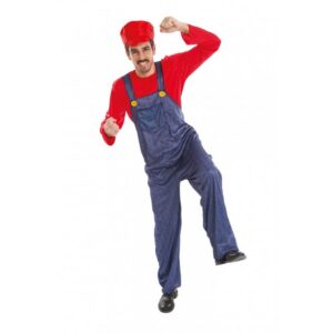 Rød Blikkenslager Kostume