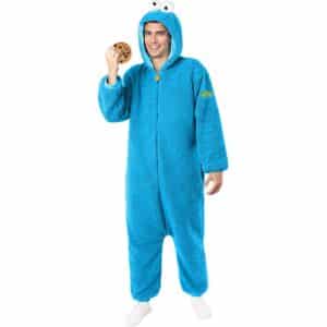 Sesame StreetÂ® Cookie Monster Onesie Kostume