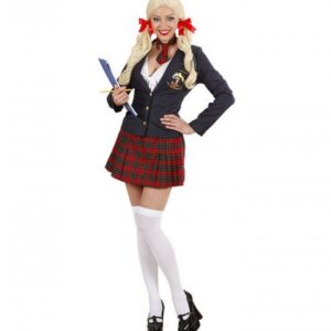 Sød Skolepige Kostume