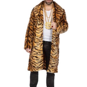 Pimp Tiger Pelsjakke Kostume