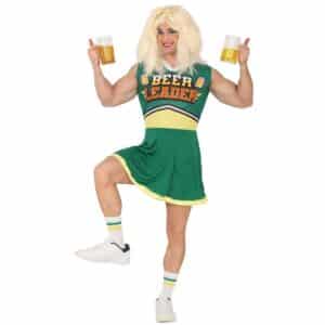 Beerleader Kostume Grøn