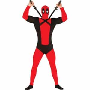 Antihelt Kostume Sort/Rød