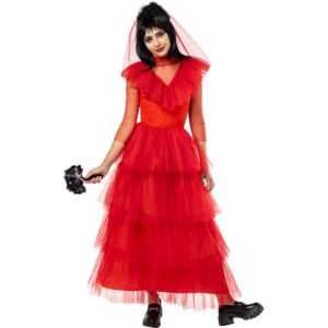 BeetlejuiceÂ® Lydia Bryllupskjole Kostume