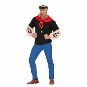 Muskuløs Sømand Kostume