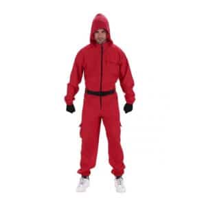 Rød Heldragt Teen Kostume