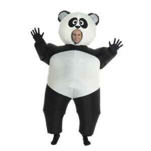 Oppustelig Panda Kostume