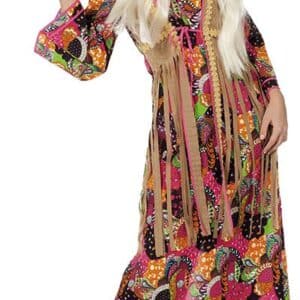 Lang Hippiekjole Kostume