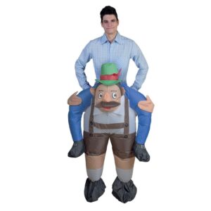 Oppusteligt Carry Me Tyroler Kostume