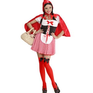 Charmerende Rødhætte Kostume