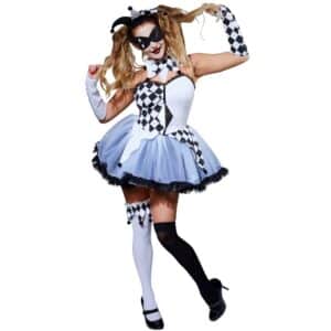 Harlekin Jester Kostume