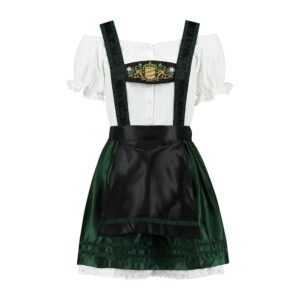 Mørkegrønt Dirndl Kostume